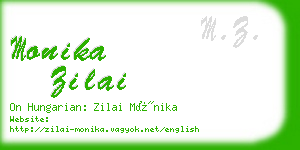 monika zilai business card